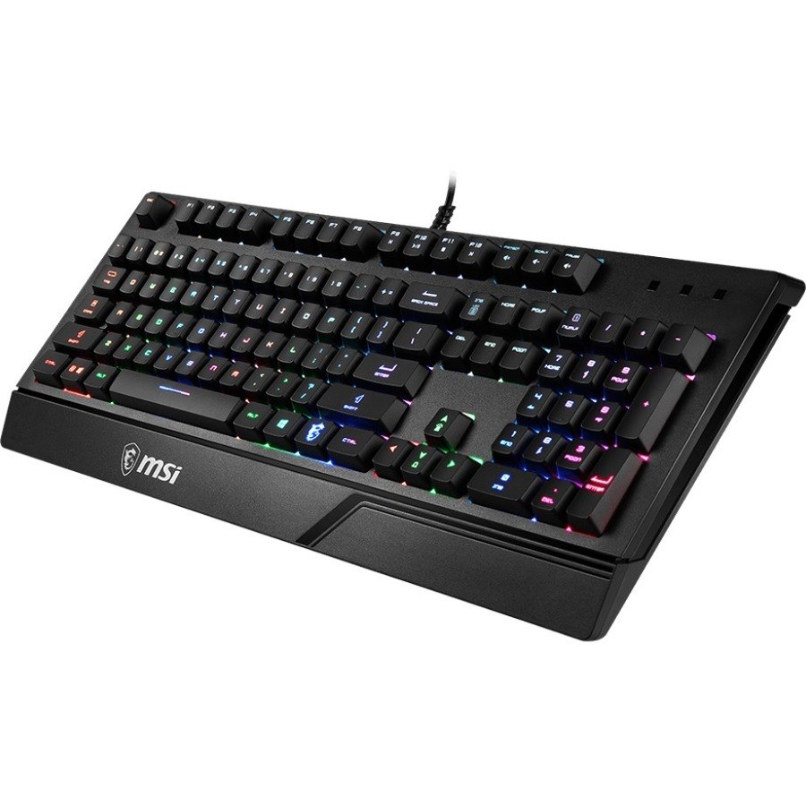 MSI Vigor GK20 Gaming Keypad - Cable Connectivity - USB Interface - English (UK)