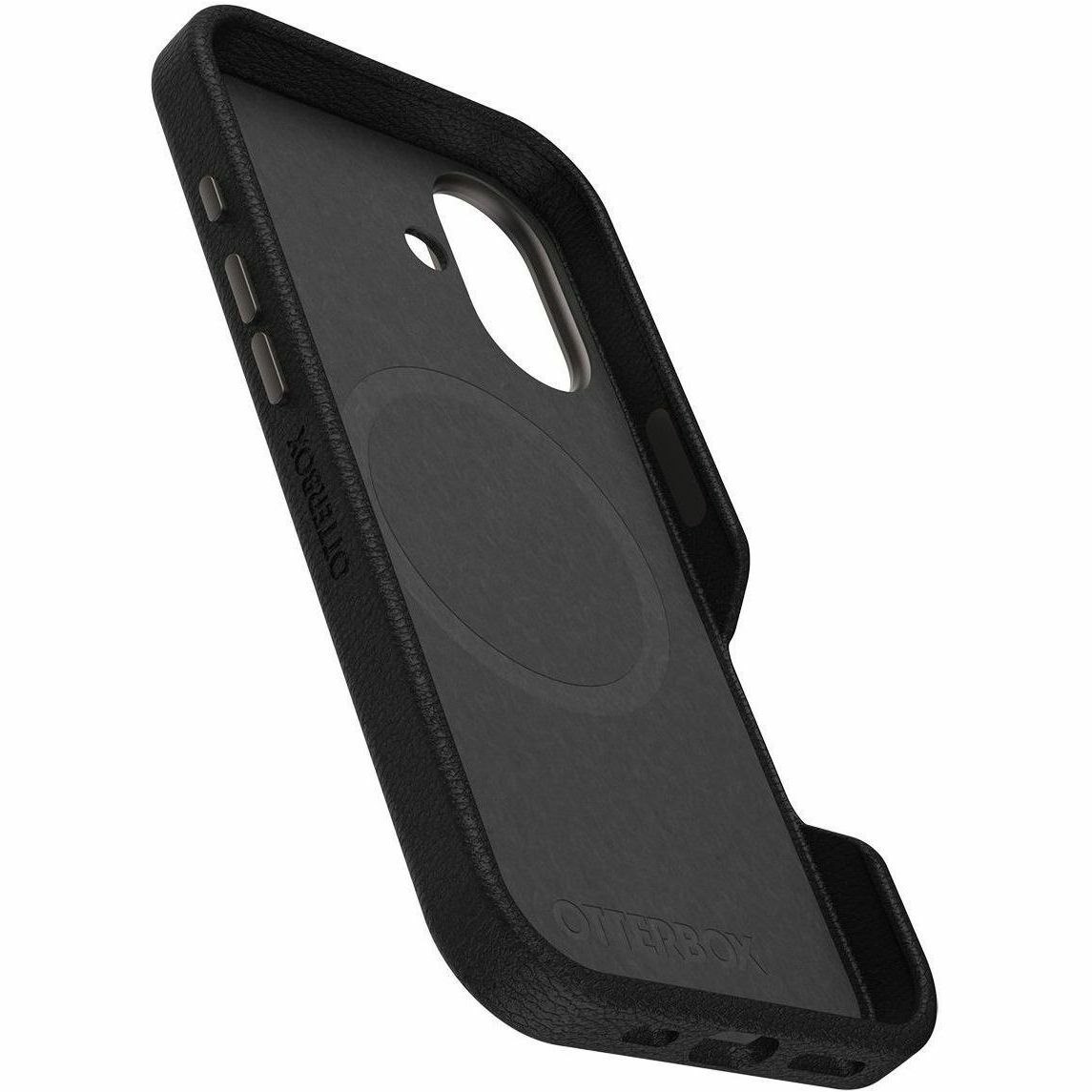 OtterBox Symmetry Case for Apple iPhone 16 Smartphone - Noir Ash (Black)