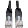 Tripp Lite Cat5e 350 MHz Molded (UTP) Ethernet Cable (RJ45 M/M) PoE Black 3 ft. (0.91 m)