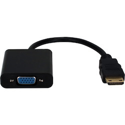 QVS Mini-HDMI to VGA Video Converter