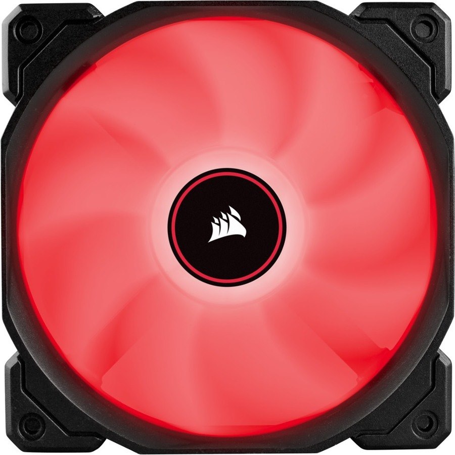 Corsair Air Series AF120 LED (2018) Red 120mm Fan Single Pack - 1 Pack