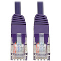 Eaton Tripp Lite Series Cat5e 350 MHz Molded (UTP) Ethernet Cable (RJ45 M/M), PoE - Purple, 6 ft. (1.83 m)