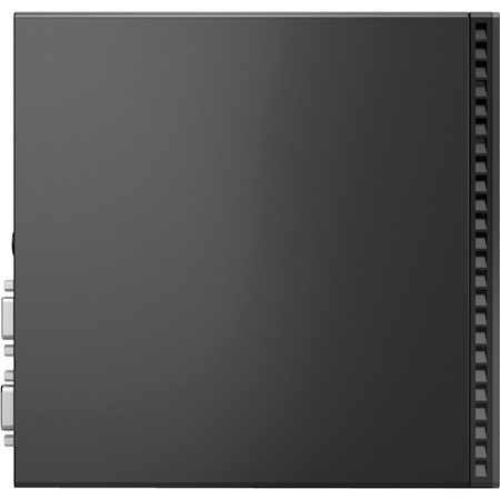 Lenovo ThinkCentre M75q Gen 2 11JN002PUS Desktop Computer - AMD Ryzen 5 PRO 5650GE Hexa-core (6 Core) 3.40 GHz - 8 GB RAM DDR4 SDRAM - 256 GB NVMe M.2 PCI Express PCI Express NVMe SSD - Tiny - Black