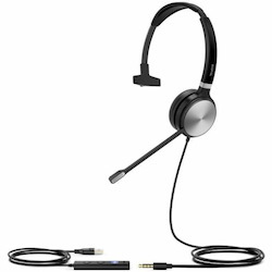 Yealink (UH36-M) Monaural USB Wired Headset with Wideband Noise Cancelling