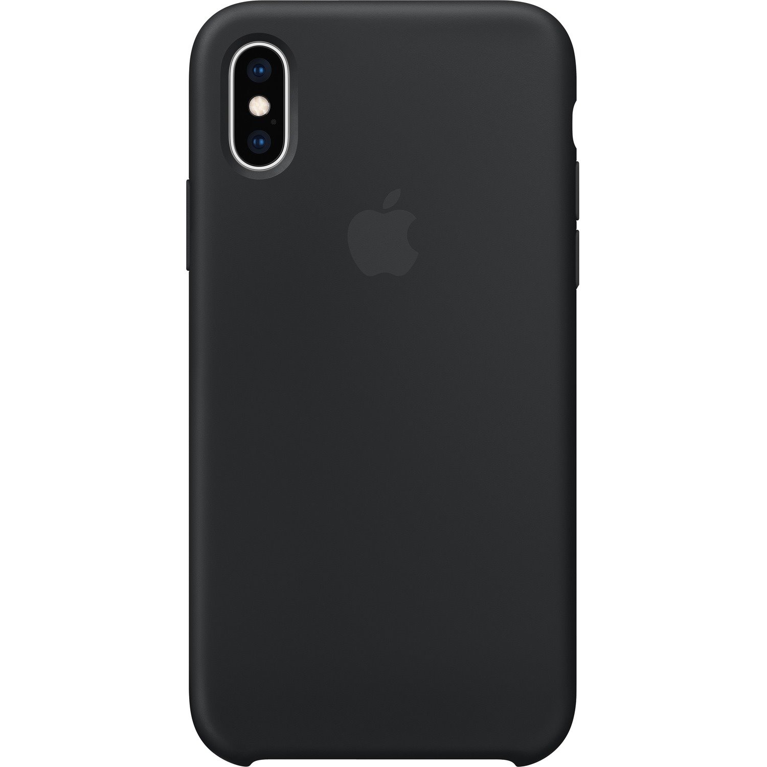 Apple iPhone Xs Silicone Case - Black