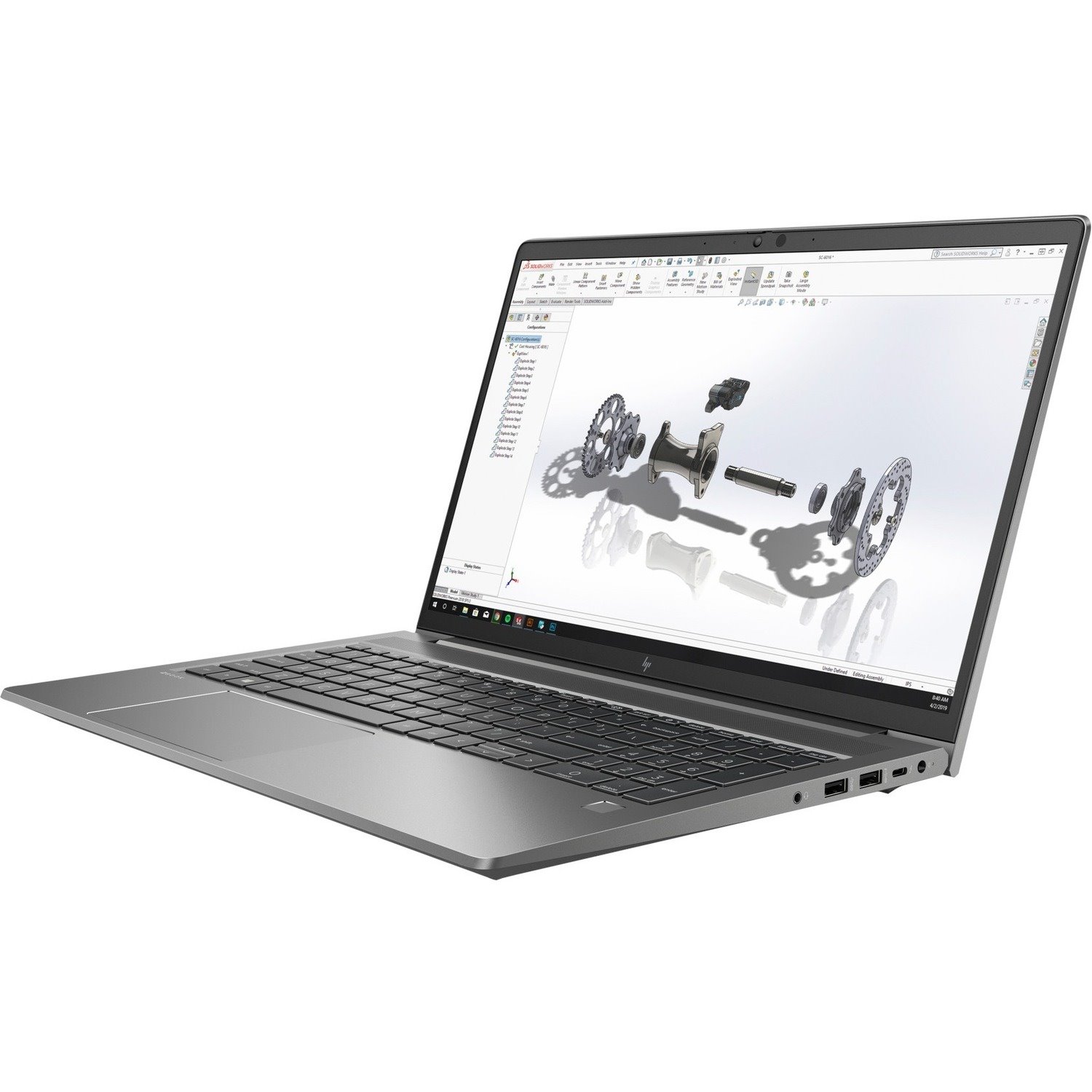 HP ZBook Power G8 39.6 cm (15.6") Rugged Mobile Workstation - 4K UHD - 3840 x 2160 - Intel Core i9 11th Gen i9-11950H Octa-core (8 Core) 2.60 GHz - 32 GB Total RAM - 1 TB SSD