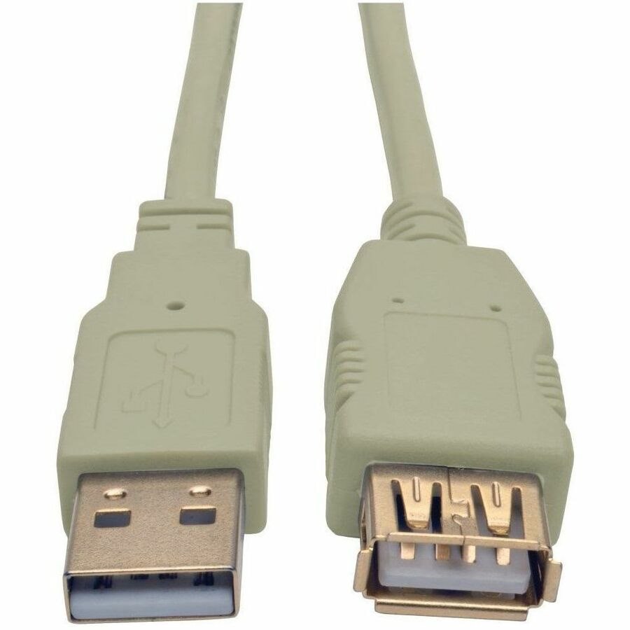 Eaton Tripp Lite Series USB 2.0 Extension Cable (A M/F), Beige, 6 ft. (1.83 m)