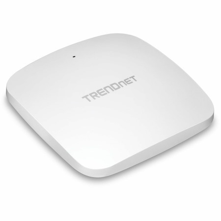 TRENDnet AX5400 Dual Band WiFi 6 PoE+ Access Point, TEW-925DAP, 1 x 2.5GBASE-T PoE+ LAN Port, OFDMA and MU-MIMO Technology, 4804Mbps (5Ghz), 573Mbps (2.4Ghz), WPA3 Ecryption, White