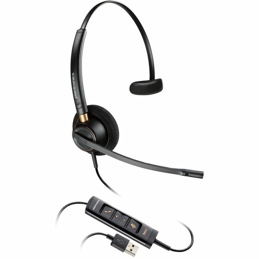 Poly EncorePro 515 Wired Over-the-head Mono Headset