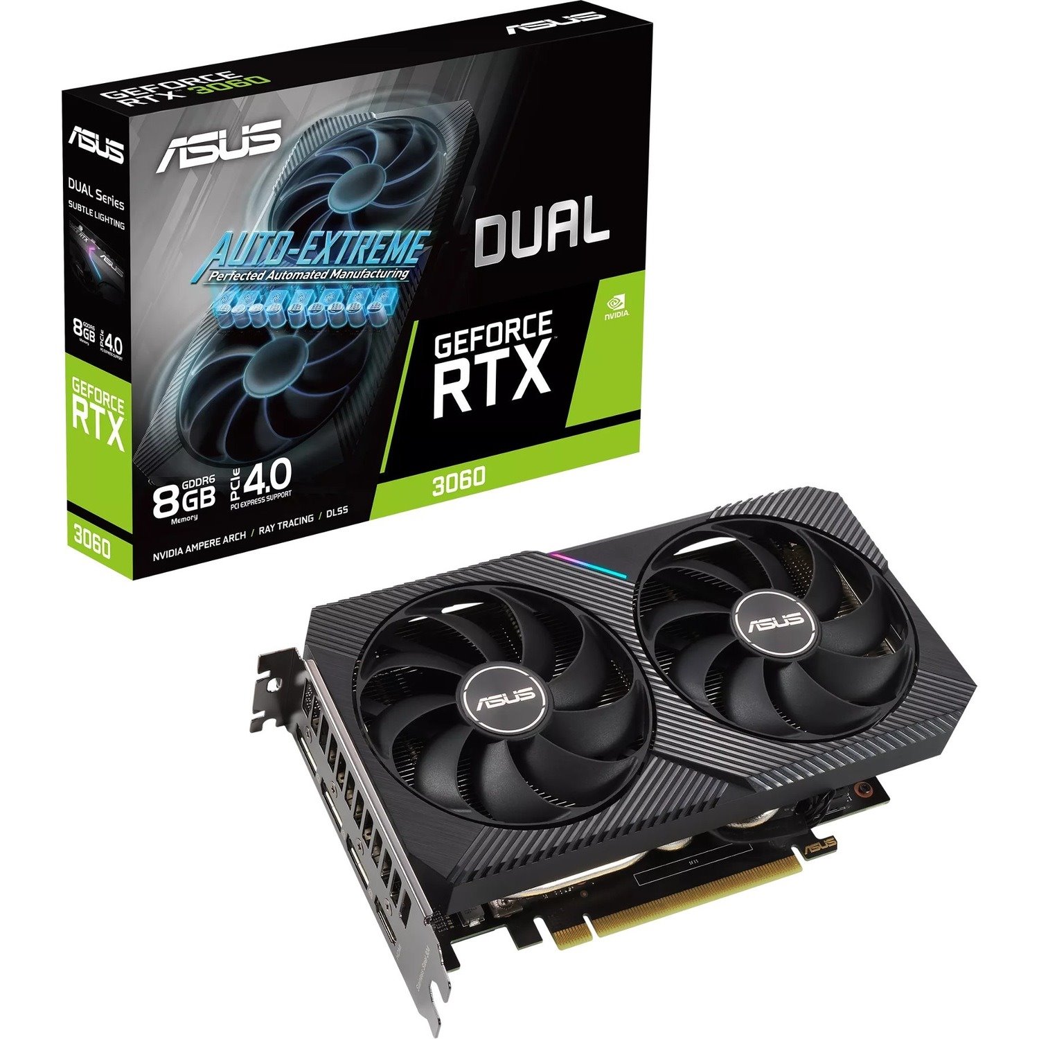 Asus NVIDIA GeForce RTX 3060 Graphic Card - 8 GB GDDR6