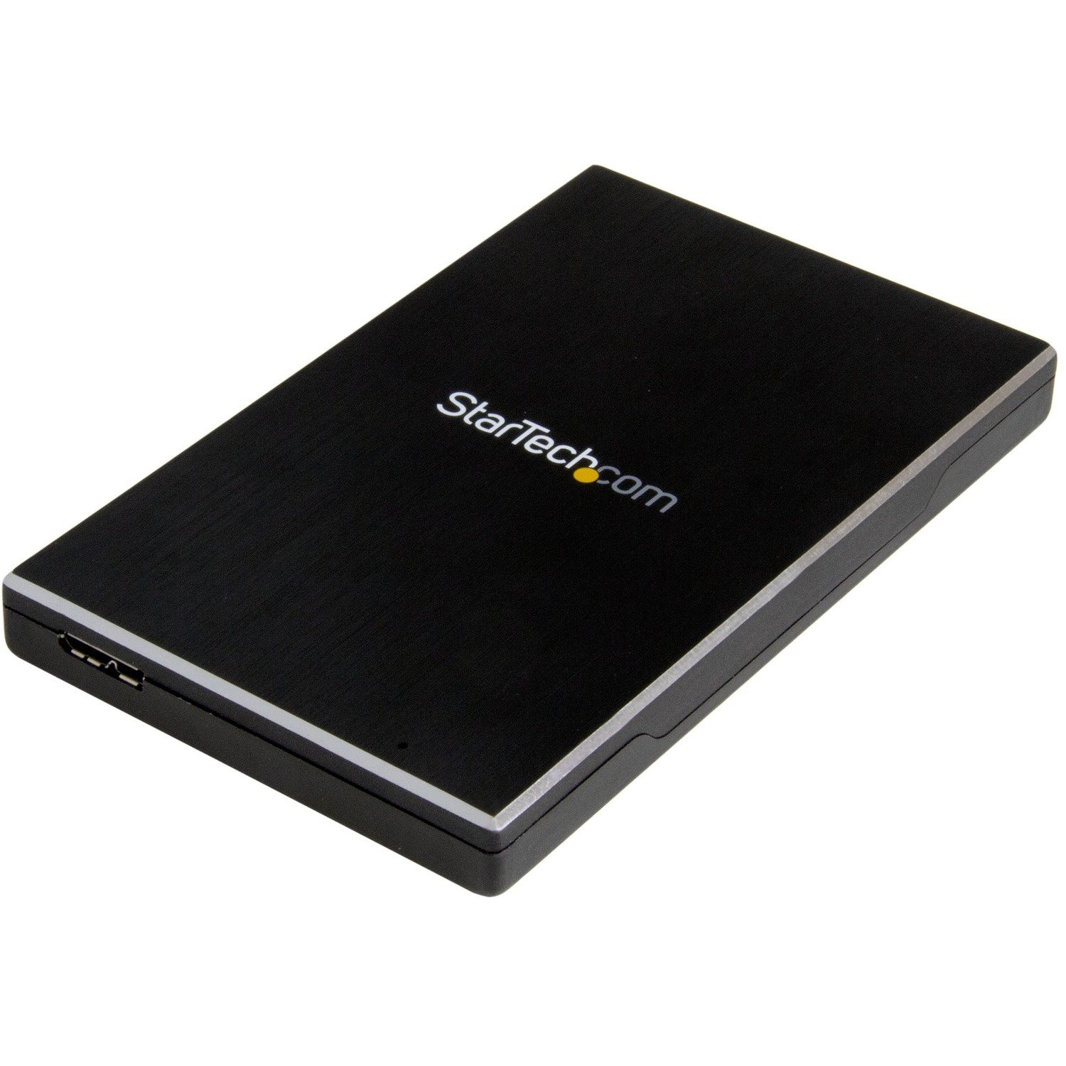 StarTech.com Drive Enclosure SATA/600 - USB 3.1 Micro-B Host Interface - UASP Support External - Black - TAA Compliant