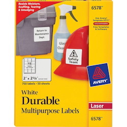 Avery&reg; Permanent Durable ID Laser Labels