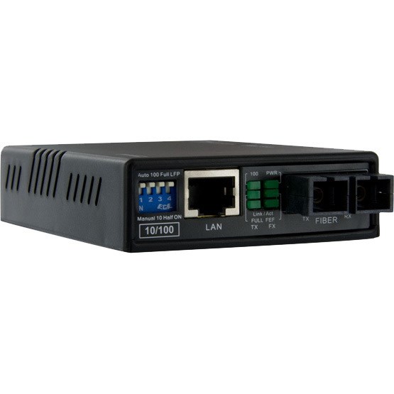 StarTech.com 10/100 Multi Mode Fiber Ethernet Media Converter SC 2 km