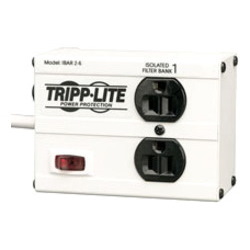 Tripp Lite by Eaton Isobar 2-Outlet Surge Protector, 6 ft. Cord with Right-Angle Plug, 1410 Joules, Metal Housing