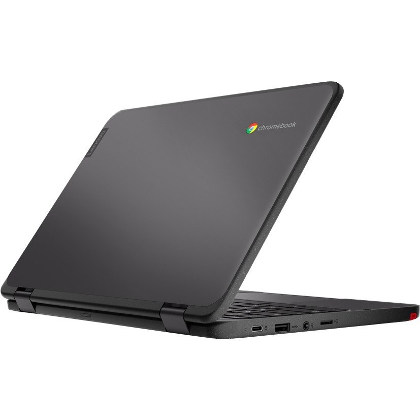 Lenovo 500e Chromebook Gen 3 82JB0000US 11.6" Touchscreen Convertible 2 in 1 Chromebook - HD - Intel Celeron N5100 - 4 GB - 32 GB Flash Memory - English Keyboard - Gray