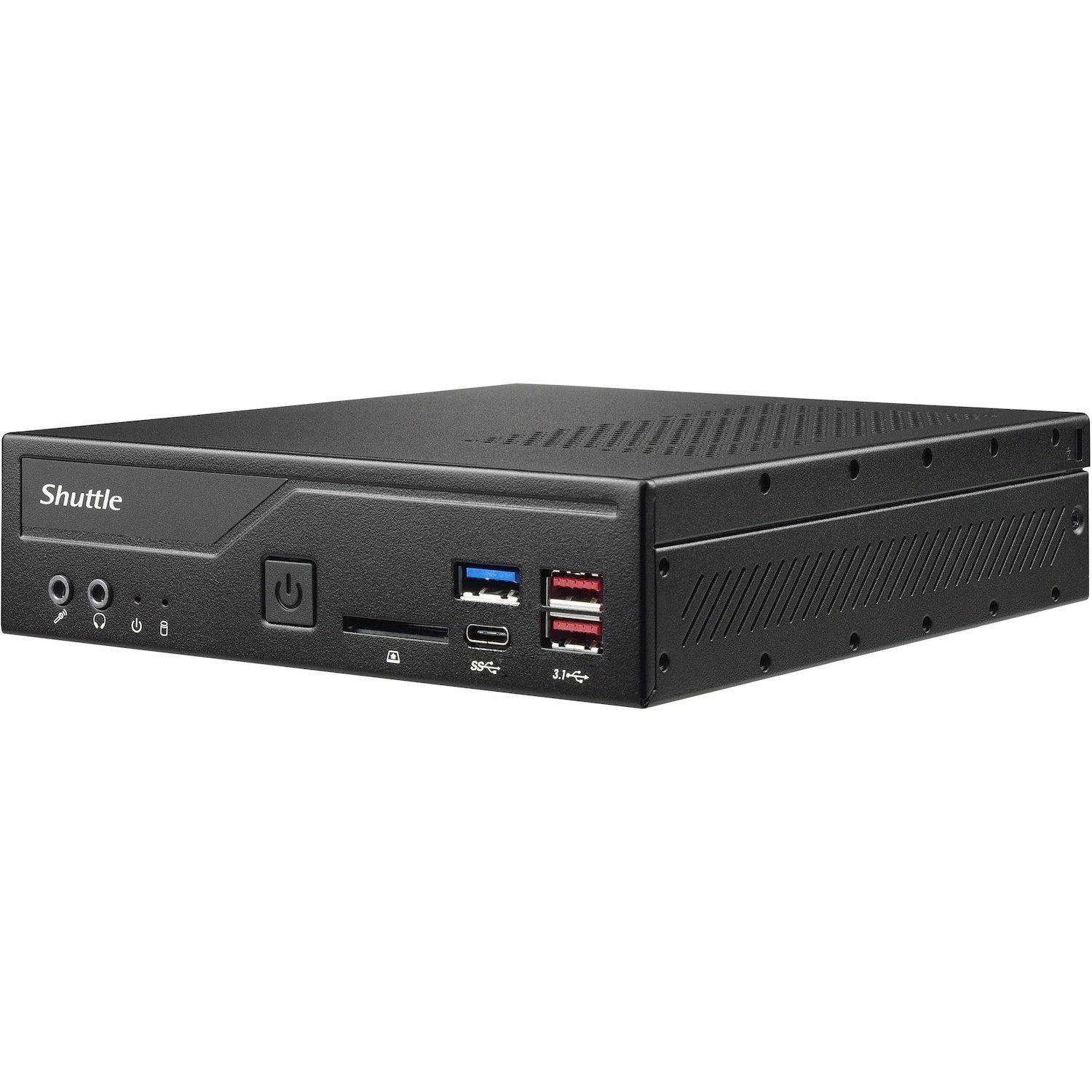 Shuttle XPC slim DH470 Barebone System - Slim PC - Socket LGA-1200 - 1 x Processor Support - TAA Compliant