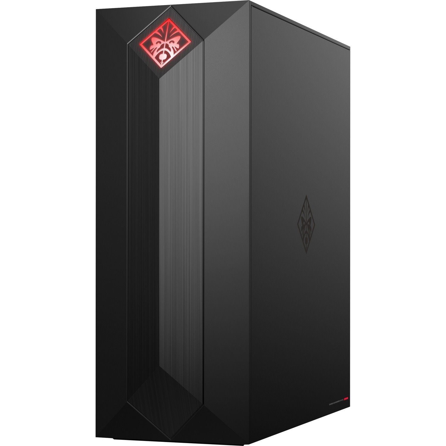 HP OMEN Obelisk 875-1000 875-1008na Gaming Desktop Computer - Intel Core i7 9th Gen i7-9700K - 16 GB - 2 TB HDD - 512 GB SSD - Shadow Black, Dark Chrome