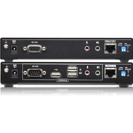 ATEN USB DVI Dual View HDBaseT 2.0 KVM Extender (1920 x 1200 @100 m)-TAA Compliant