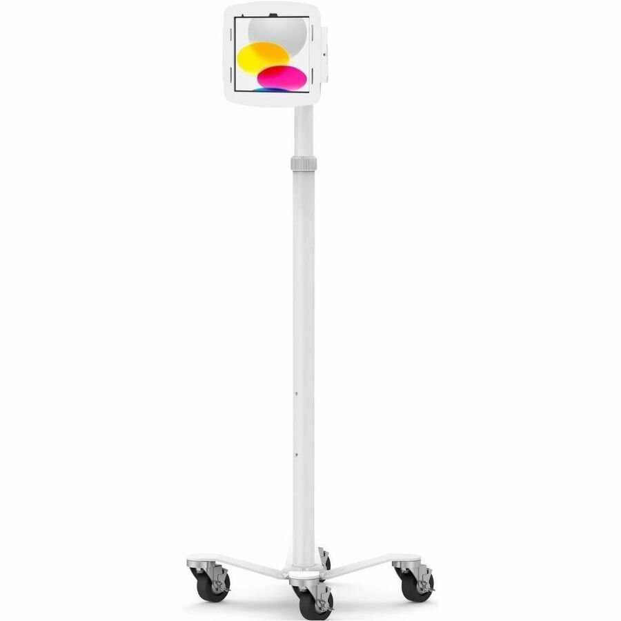 Compulocks Galaxy Tab A8 10.5" Space Enclosure Medical Rolling Cart Plus Hub