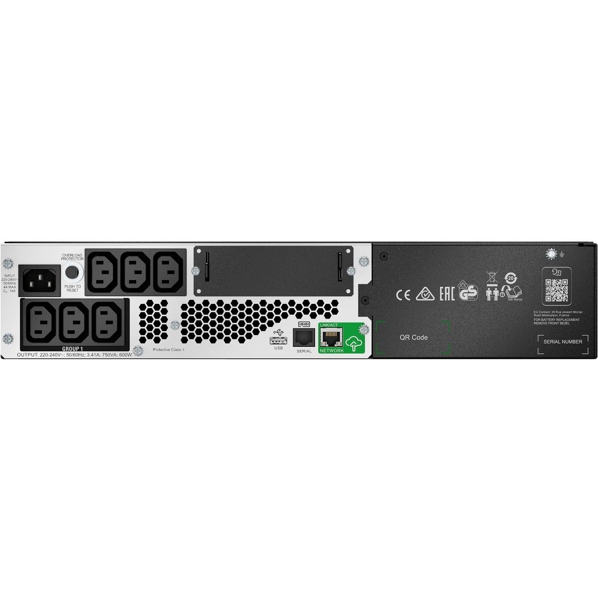 Buy APC By Schneider Electric Smart-UPS Line-interactive UPS - 750 VA ...