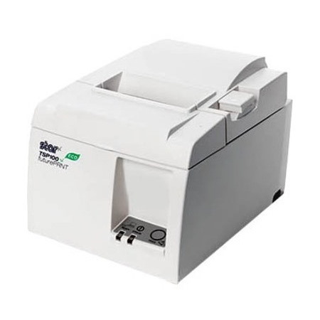 Star Micronics TSP100III Thermal Printer, USB/Lightning - Cutter, Internal Power Supply, Includes USB Cable, White