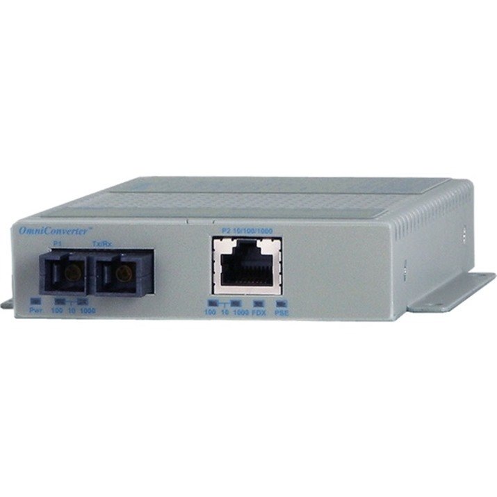 Omnitron Systems OmniConverter GHPoE/S 9501-1-12 Transceiver/Media Converter