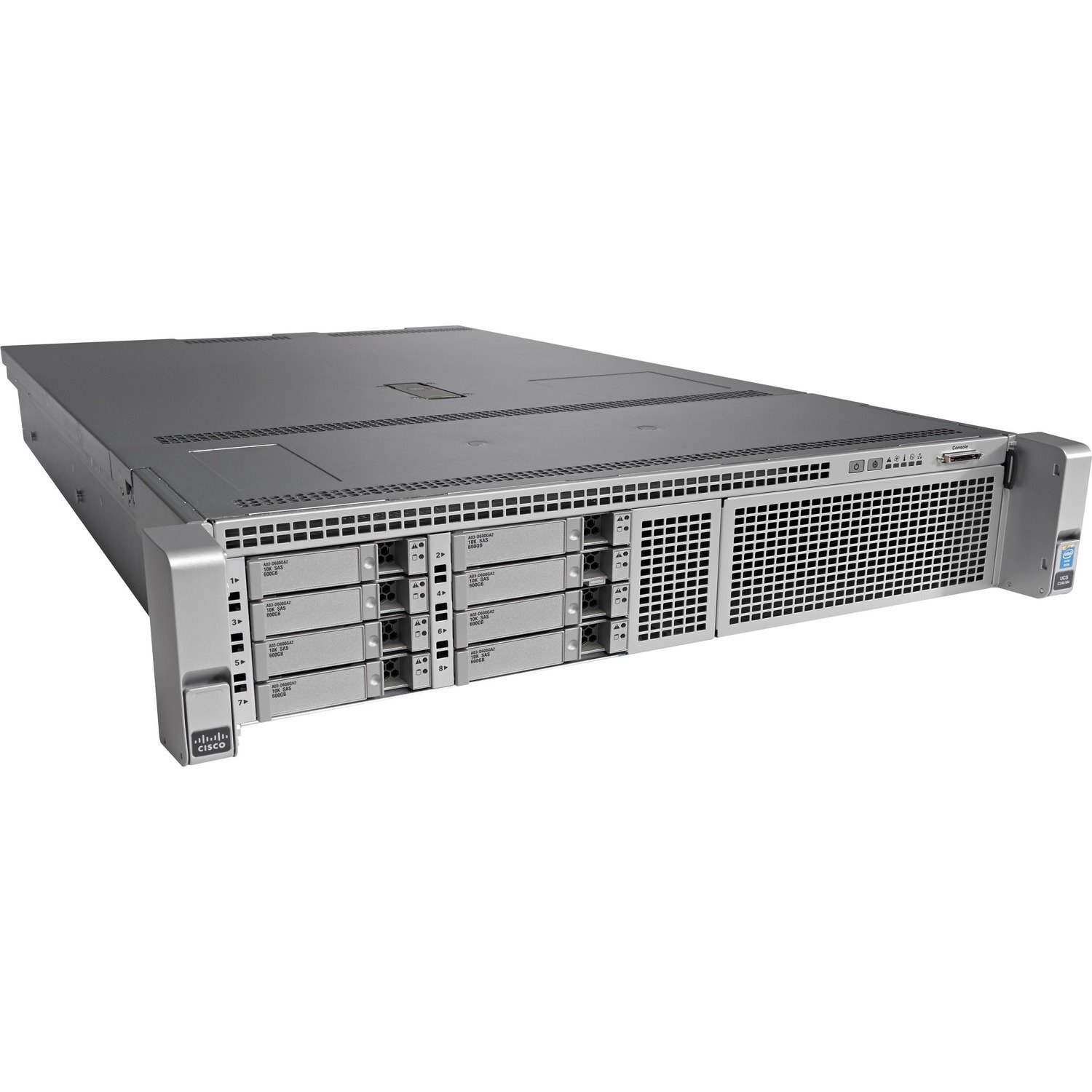 Cisco C240 M4 2U Rack Server - 2 x Intel Xeon E5-2680 v4 2.40 GHz - 64 GB RAM - 12Gb/s SAS Controller - Refurbished
