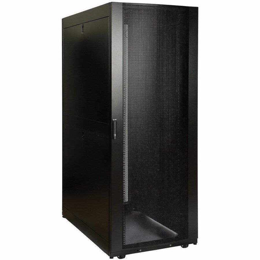 Eaton Tripp Lite Series 45U SmartRack Deep and Wide Rack Enclosure Cabinet with doors & side panels