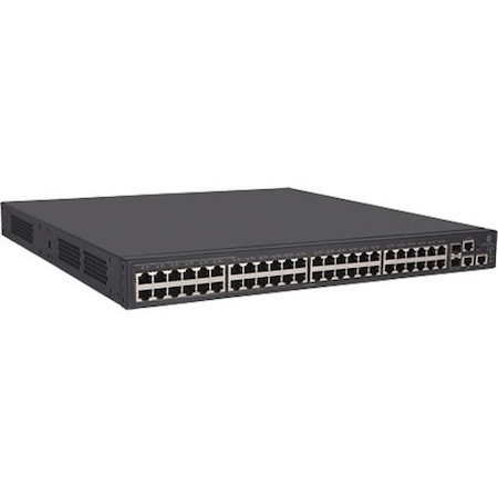 HPE 1950 1950-48G-2SFP+-2XGT-PoE+(370W) 50 Ports Manageable Layer 3 Switch - 10 Gigabit Ethernet, Gigabit Ethernet - 10GBase-X, 10/100/1000Base-T, 10GBase-T