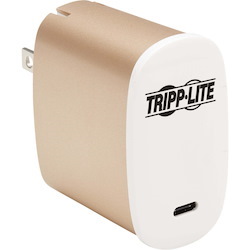 Tripp Lite by Eaton 50W Compact USB-C Wall Charger - GaN Technology, USB-C Power Delivery 3.0