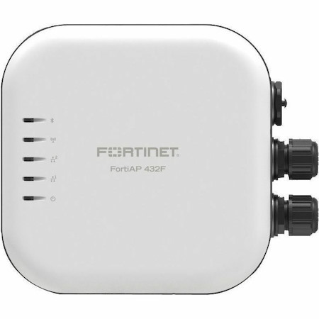 Fortinet FortiAP 432F Dual Band IEEE 802.11a/b/g/n/ac/ax/d/h/i/k/r/v/w/u/e/j 3.47 Gbit/s Wireless Access Point - Indoor/Outdoor