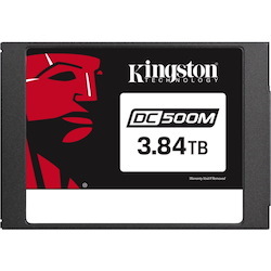Kingston DC500 DC500M 3.84 TB Solid State Drive - 2.5" Internal - SATA (SATA/600) - Mixed Use