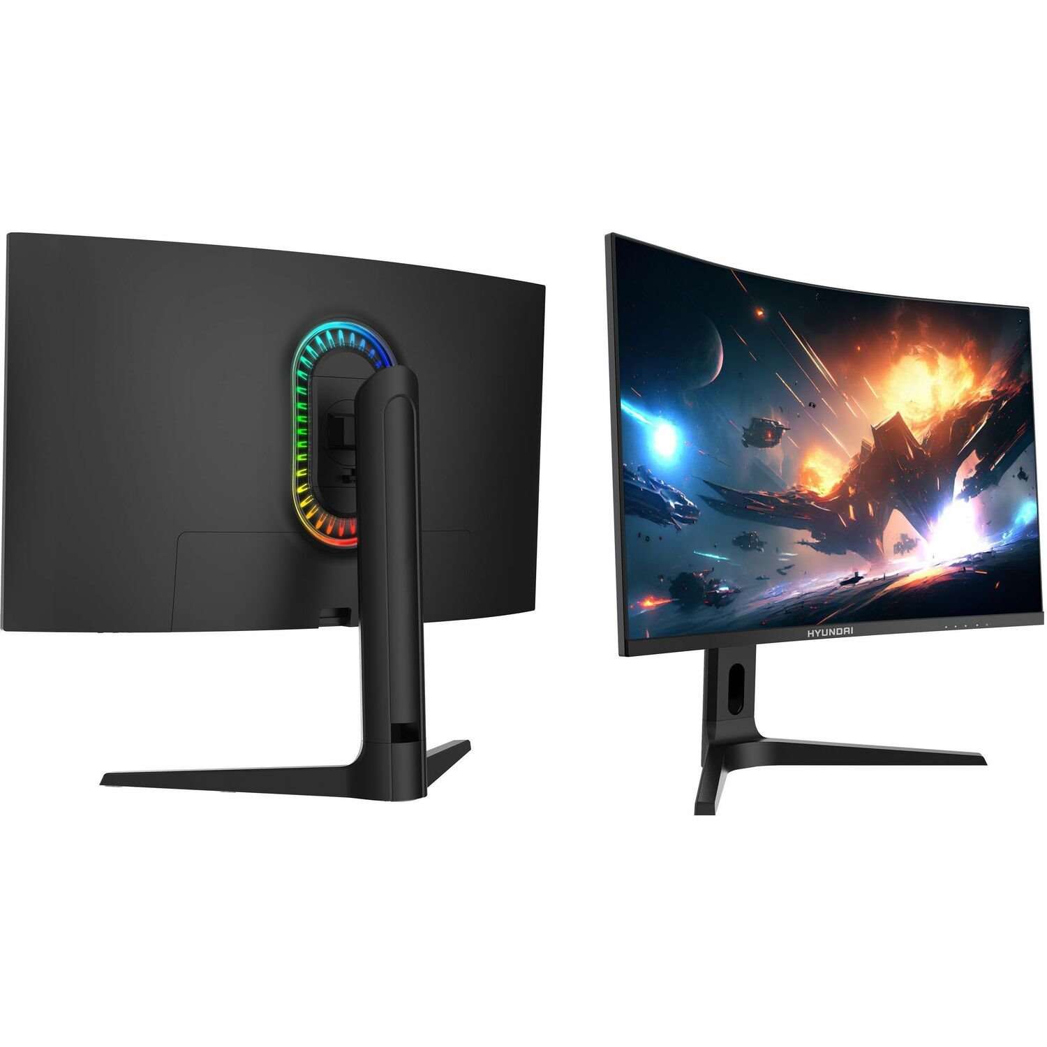 HY 32" 2560*1440 QHD, Curved Gaming Monitor, 165Hz - Black