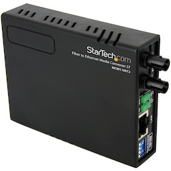 StarTech.com 10/100 Ethernet to Multi Mode Fiber Media Converter ST 2 km