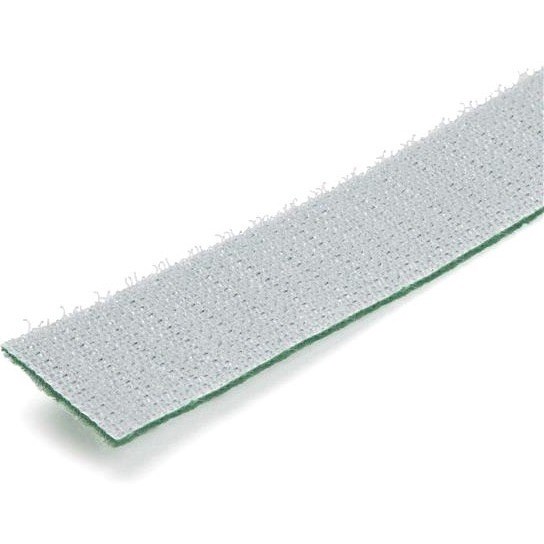 StarTech.com 25ft. Hook and Loop Roll - Green - Cable Management (HKLP25GN)