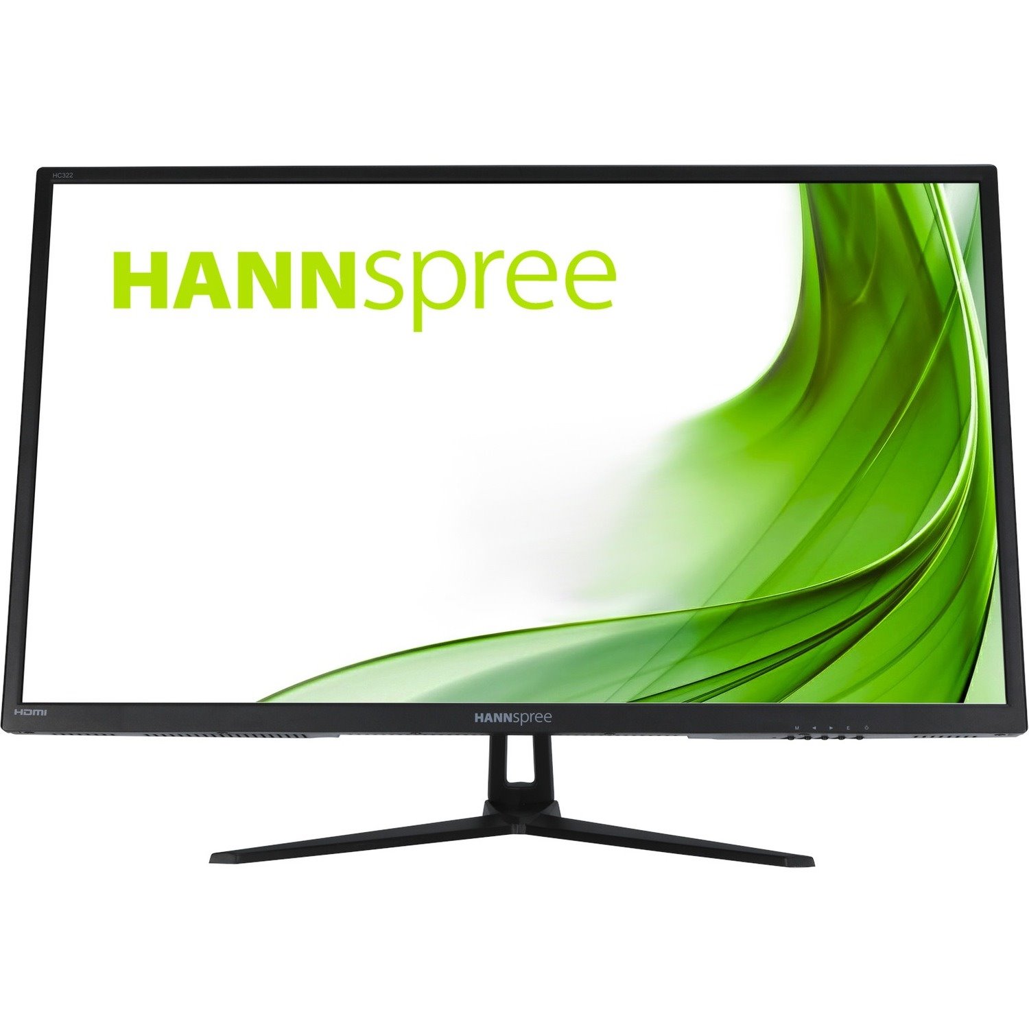 Hannspree HC322PPB 81.3 cm (32") WQHD LED LCD Monitor - 16:9 - Matte Black