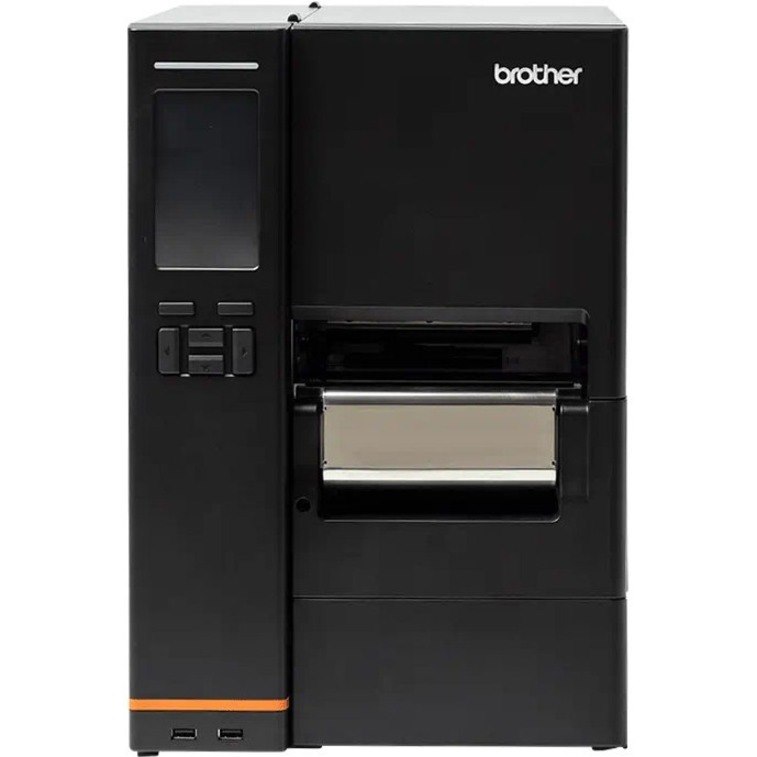 Brother TJ-4422TN Industrial, Desktop Direct Thermal/Thermal Transfer Printer - Monochrome - Label Print