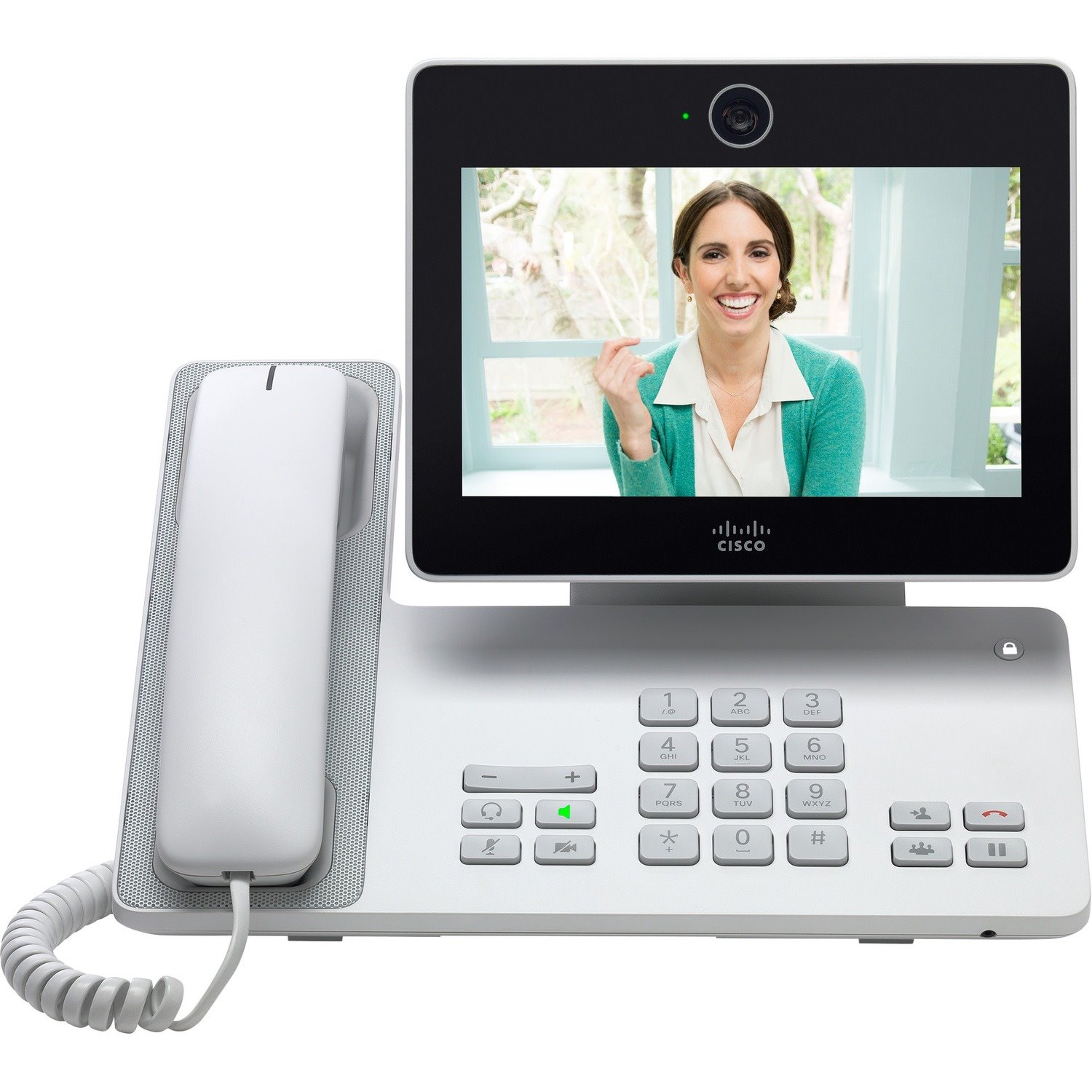 Cisco DX650 IP Phone - Refurbished - Desktop, Wall Mountable - White