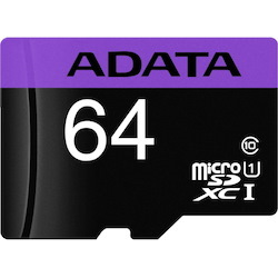Adata Premier 64 GB Class 10/UHS-I V10 microSDXC