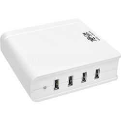 Tripp Lite by Eaton 4-Port USB Charging Station Hub 5V 6A/30W Tablet Smartphone ipad