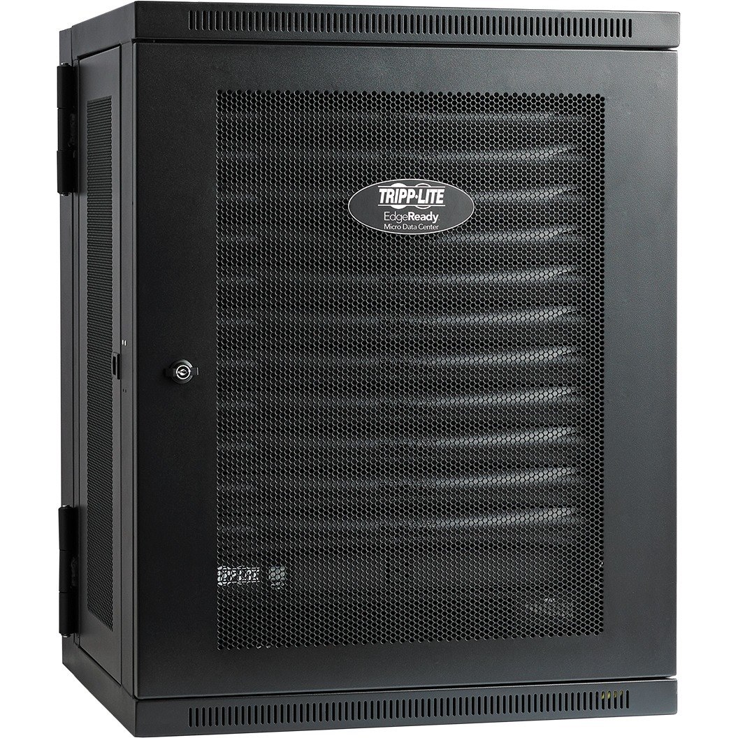 Tripp Lite by Eaton EdgeReady&trade; Micro Data Center - 12U, Wall-Mount, 1.5 kVA UPS, Network Management and PDU, 230V Kit