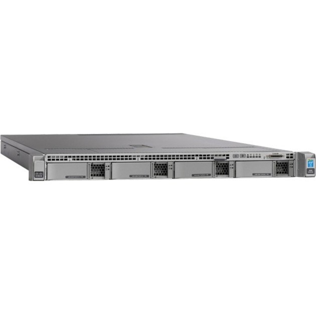 Cisco C220 M4 1U Rack Server - 2 x Intel Xeon E5-2630 v3 2.40 GHz - 64 GB RAM - 12Gb/s SAS, Serial ATA Controller