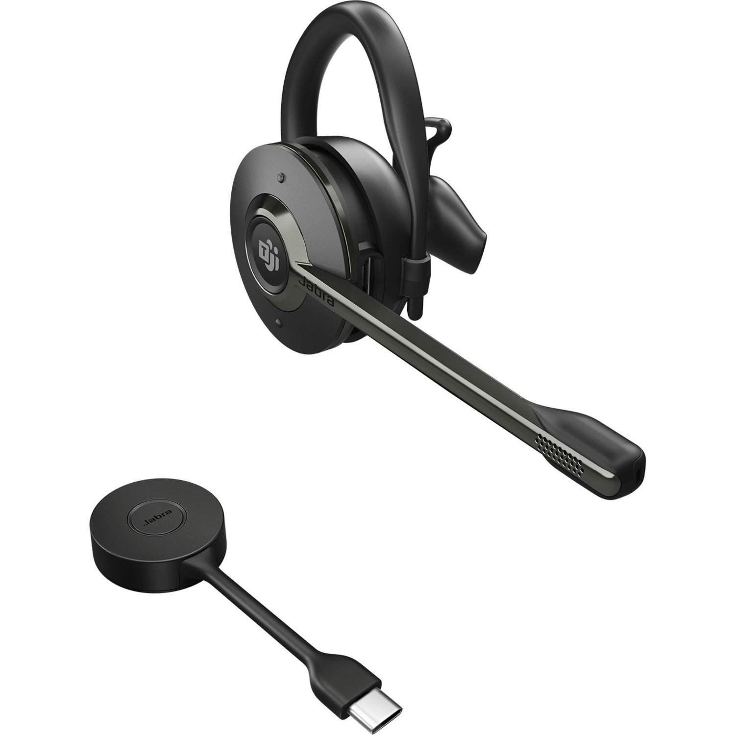 Jabra Engage 55 Wireless On-ear Mono Headset - Black