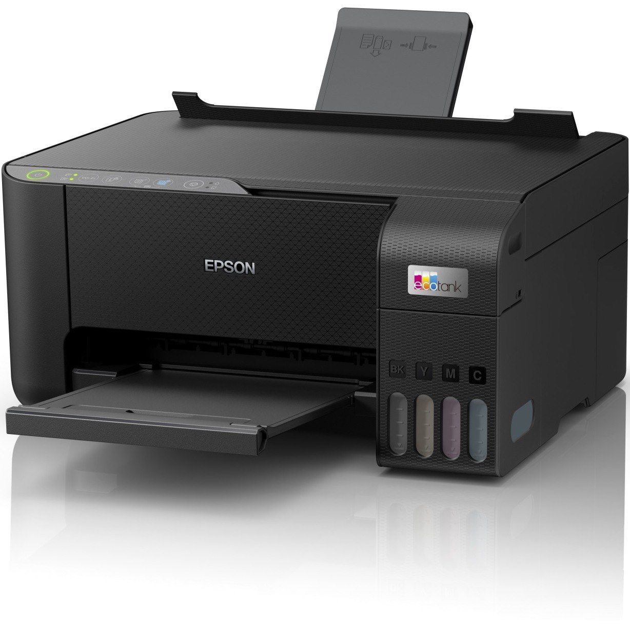 Epson ET-2810 Wireless EcoTank Inkjet Multifunction Printer - Colour - Black