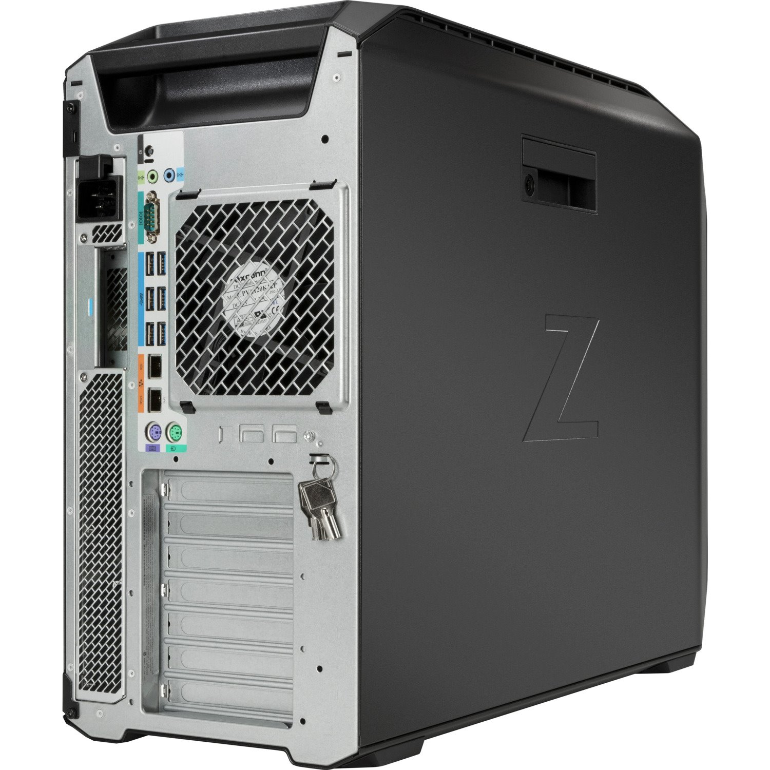 HP Z8 G4 Workstation - Intel Xeon Silver Dodeca-core (12 Core) 4214 2.20 GHz - 64 GB DDR4 SDRAM RAM - 4 TB HDD - 1 TB SSD - Tower - Black