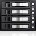 iStarUSA BPU-340HD Drive Enclosure for 5.25" - Serial ATA/600 Host Interface Internal - Black, Silver