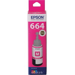 Epson T664 Ink Refill Kit - Magenta - Inkjet