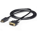 StarTech.com 6ft (1.8m) DisplayPort to DVI Cable, 1080p Video, DisplayPort to DVI-D Adapter/Converter Cable, DP 1.2 to DVI Monitor Cable