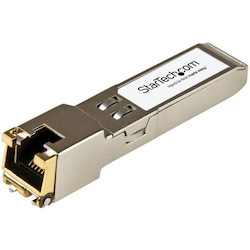 StarTech.com Extreme Networks 10050 Compatible SFP Module - 1000BASE-T - 1GE Gigabit Ethernet SFP to RJ45 Cat6/Cat5e Transceiver - 100m