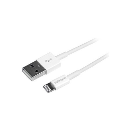 StarTech.com 3 ' / 1m USB Lightning Cable for iPhone iPod iPad - White - Discontinued, Limited Stock, Replaced by RUSBLTMM1M